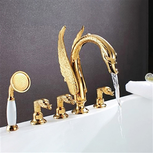 Milan Juno Elegant Swan Bathtub Faucet